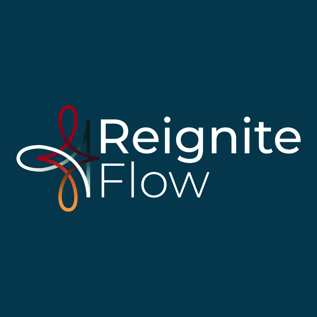 Reignite Flow - Reversed Logo Reignite Flow - Reversed Logo